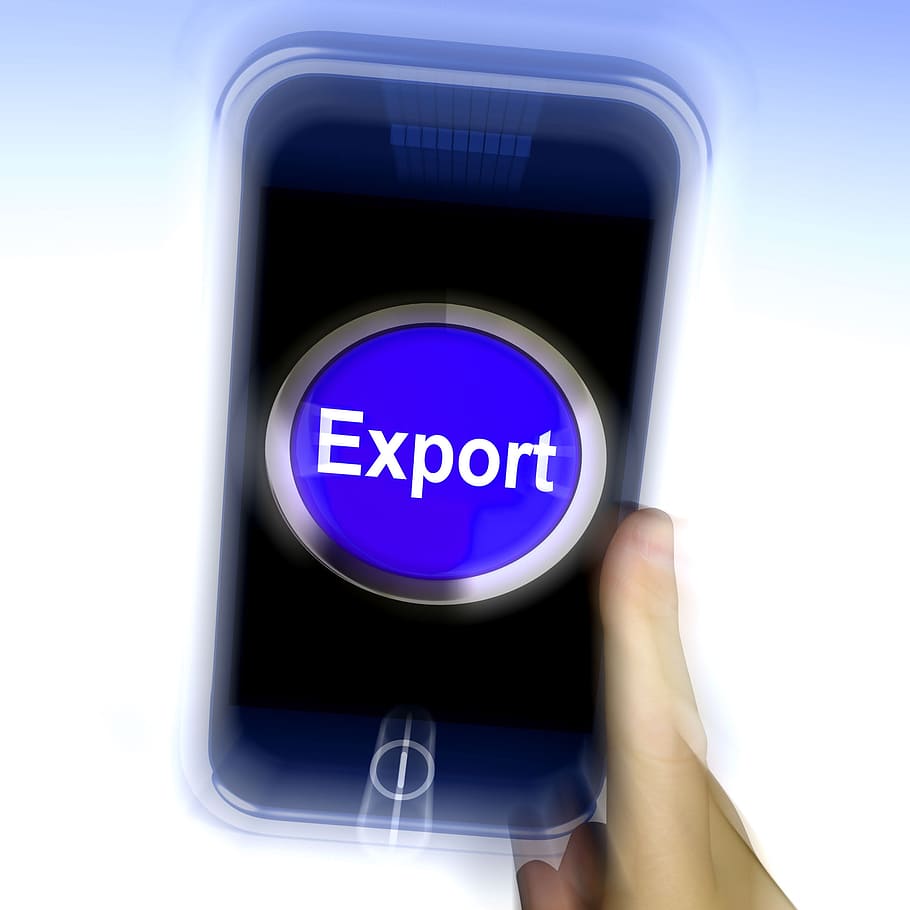 Export On Mobile Phone Meaning Sell Overseas Or Trade, cellphone HD wallpaper
