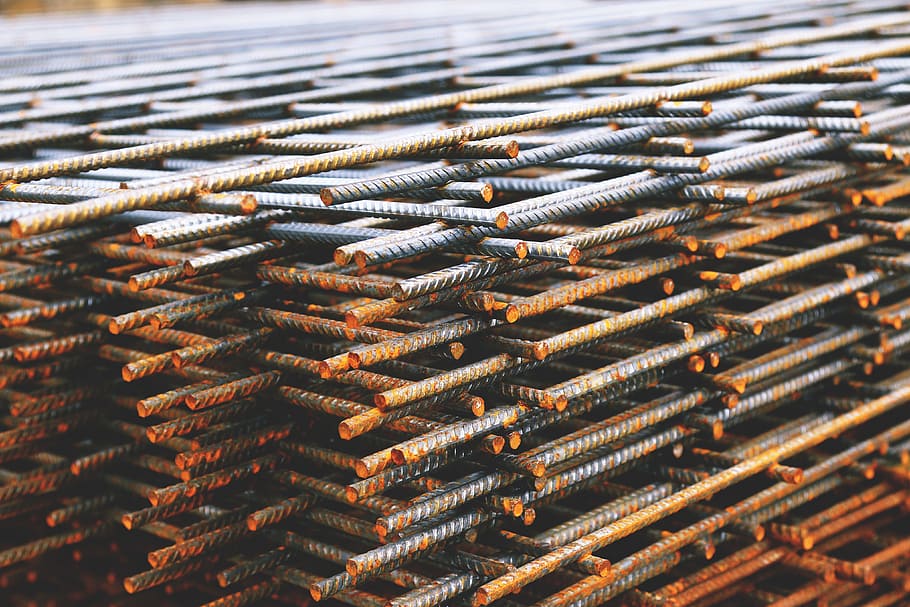 Iron Steel, various, construction, metal, backgrounds, pattern HD wallpaper