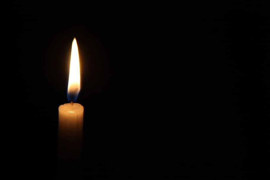 candle, flame, candlelight, burn, shining, candles, mourning HD wallpaper