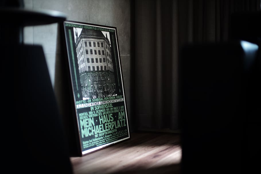 rectangular black wooden photo frame, text, paper, advertisement HD wallpaper