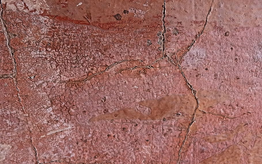 rust, soil, rock, brick, ground, texture, mud, girl, female HD wallpaper