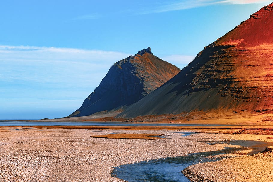 iceland, water, scenics - nature, tranquil scene, sky, beauty in nature HD wallpaper