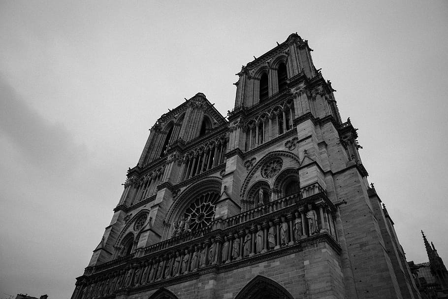 architecture, building, tower, steeple, spire, church, cathedral HD wallpaper
