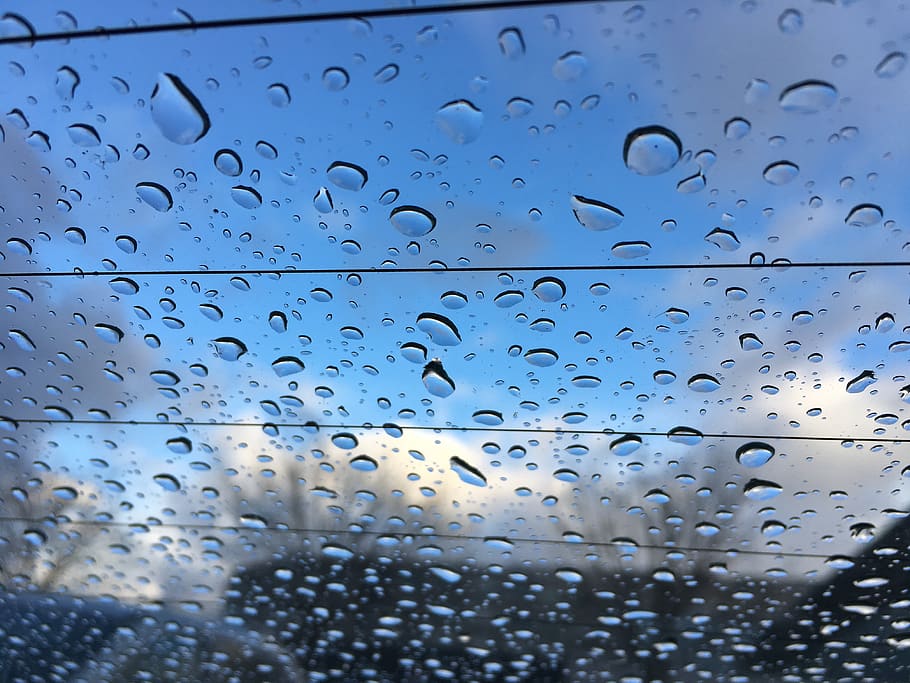 droplet, rug, windshield, bubble, water, nature, display, monitor HD wallpaper
