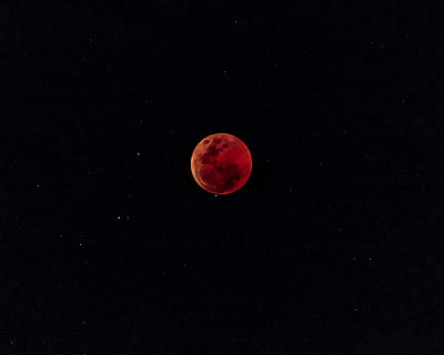 blood moon, star, eclipse, space, galaxy, lunar, sky, night, astro HD wallpaper