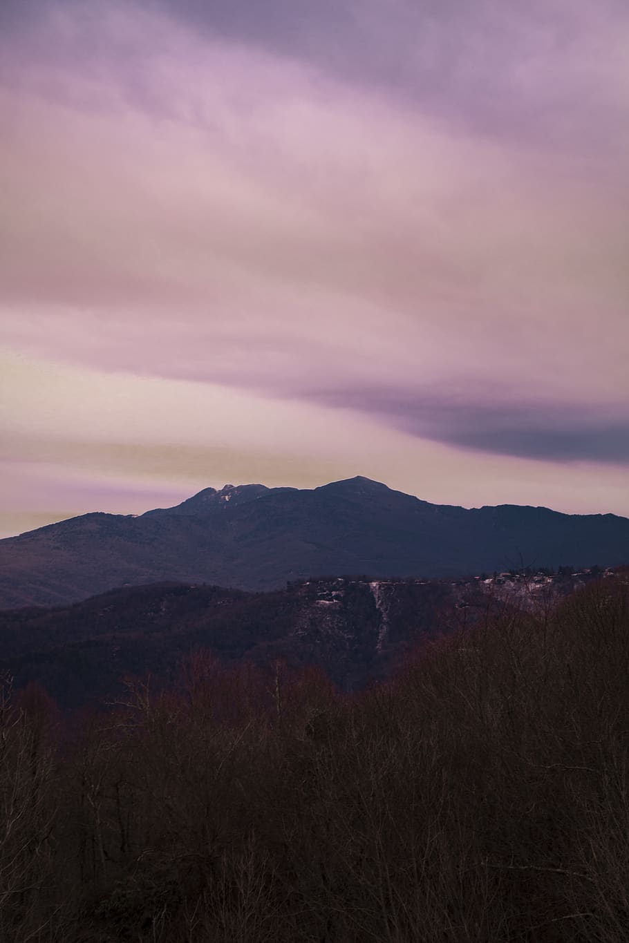 mountain range, outdoors, nature, plateau, countryside, peak HD wallpaper