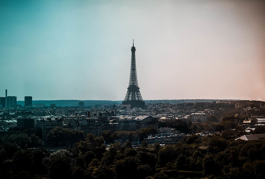 architecture, tower, steeple, building, spire, town, urban HD wallpaper