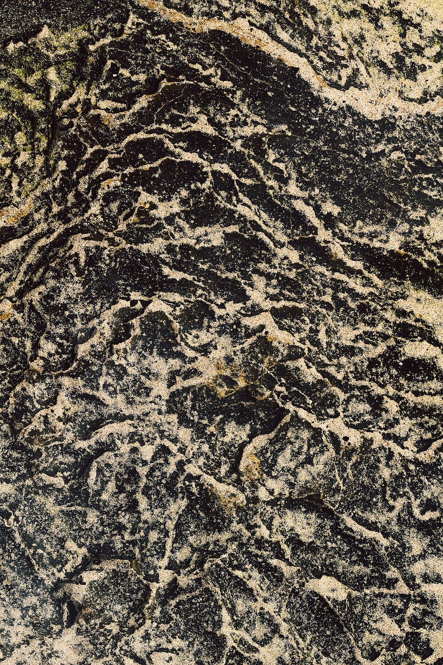 texture, sand, rock, black, yellow, background, backgrounds HD wallpaper