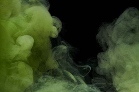 ink, water, green, liquid, paint, color, watercolor, abstract HD wallpaper