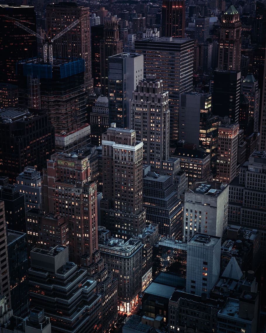 skycraper during nighttime, building exterior, city, architecture