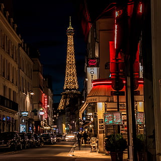 Eiffel Tower London, street, city, building, paris, france, urban HD wallpaper