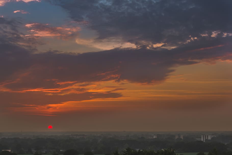 sunset, sky, cloud - sky, beauty in nature, scenics - nature HD wallpaper