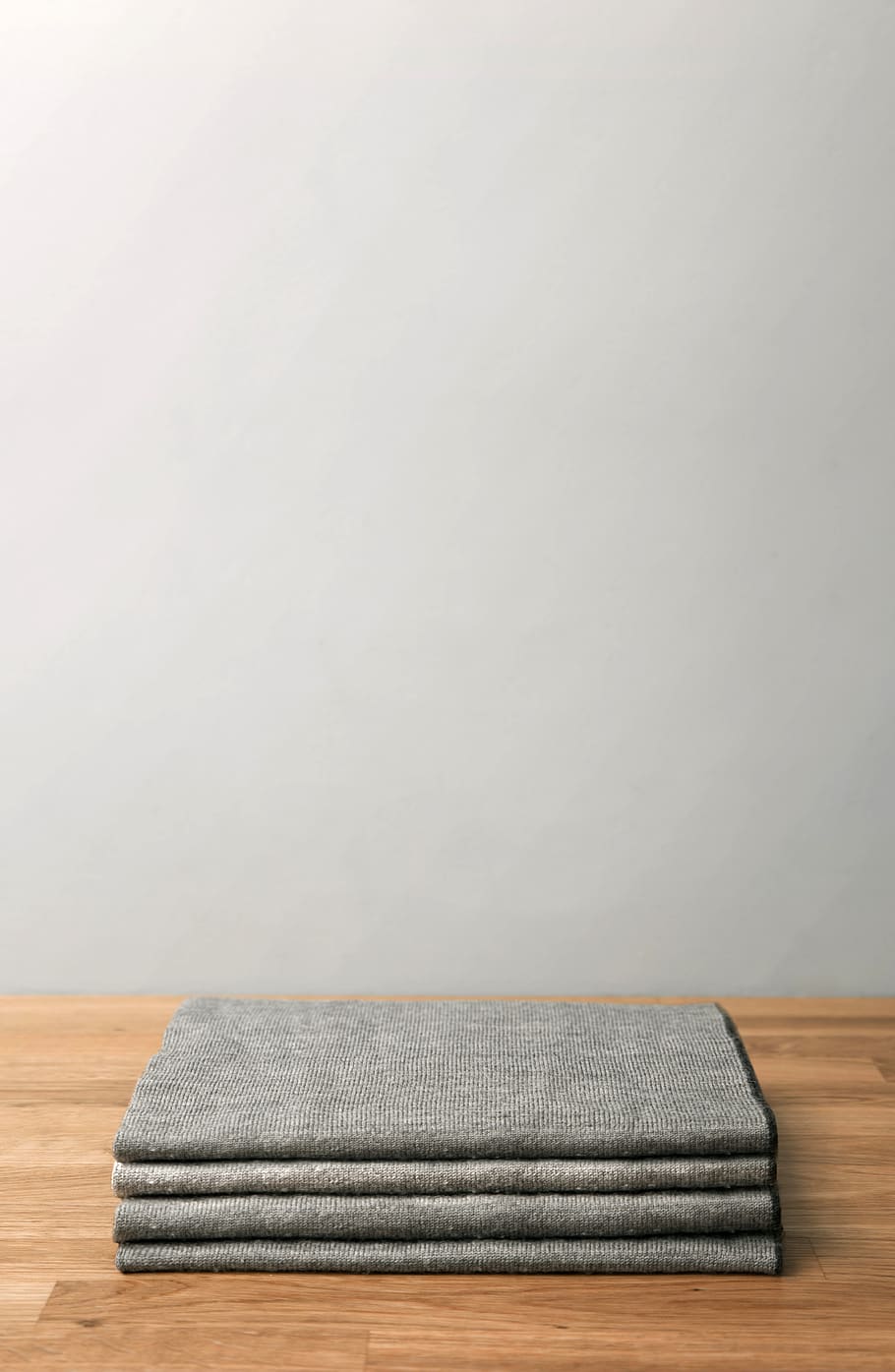Four Gray Textiles, background, blanket, close-up, colors, desk HD wallpaper