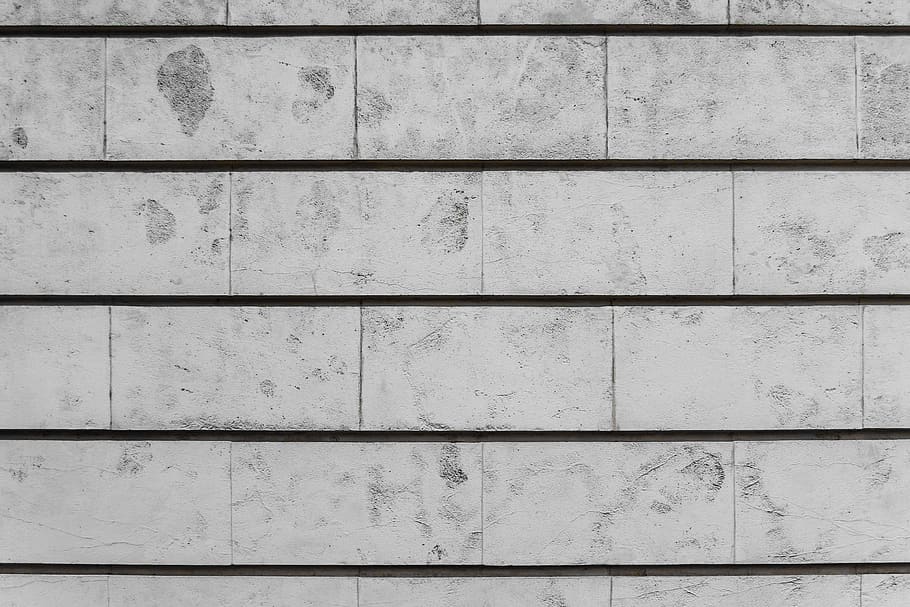white concrete wall, backgrounds, full frame, pattern, wall - building feature HD wallpaper