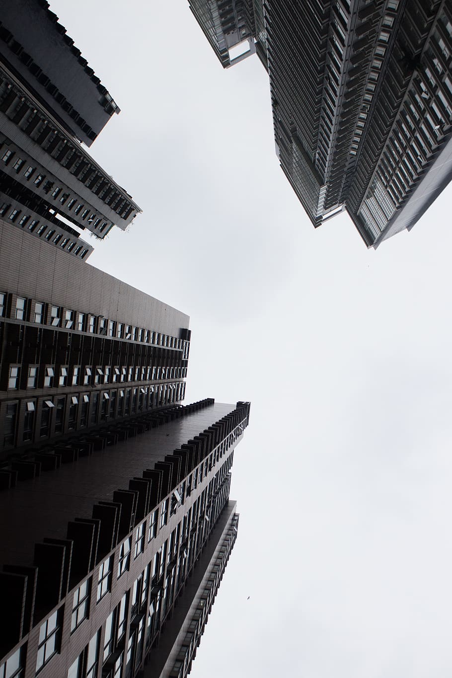 grayscale architectural photography, building exterior, architecture HD wallpaper