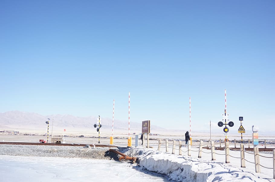 Opened Barrier Gates, clouds, cold, daylight, environment, zing HD wallpaper