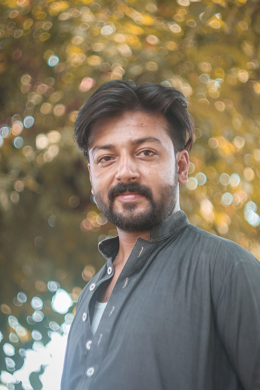 pakistan, portrait, one person, beard, facial hair, real people HD wallpaper