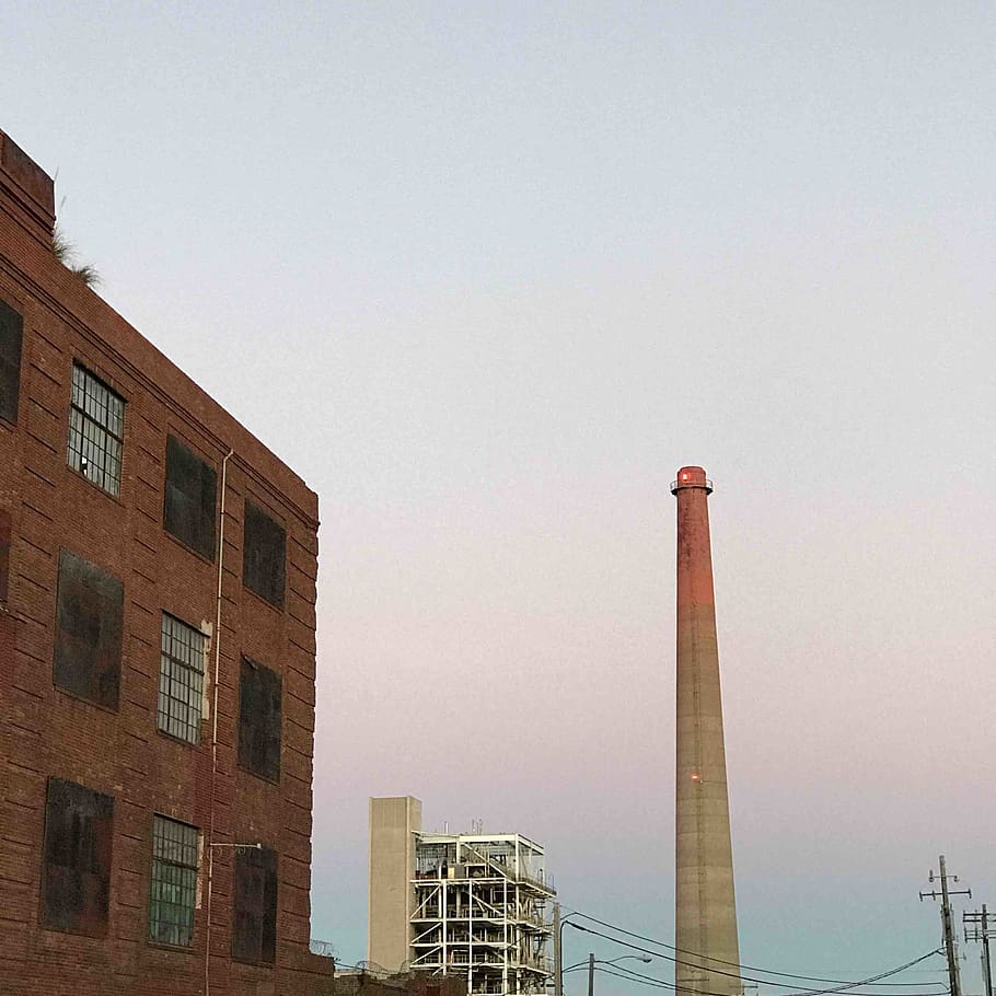 factory, san francisco, chimney, dogpatch, built structure HD wallpaper
