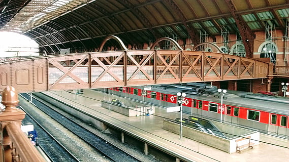 Luz Station Sao Paulo CPTM Timelapse 