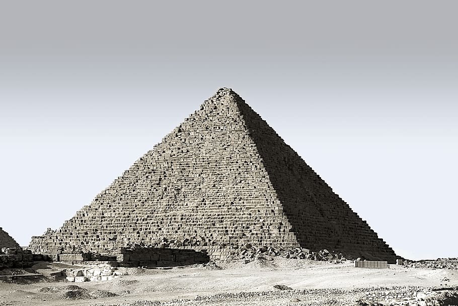 Photo of Great Pyramid of Giza, ancient, archaeology, architecture HD wallpaper