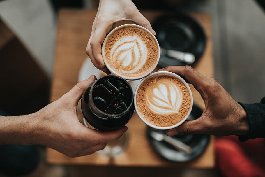 coffee, hot, drink, espresso, cup, cafe, coffeehouse, shop HD wallpaper