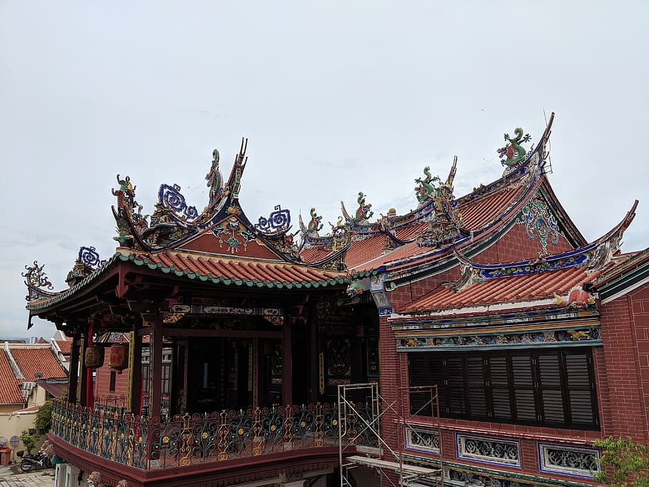 architecture, building, temple, pagoda, shrine, worship, metropolis HD wallpaper