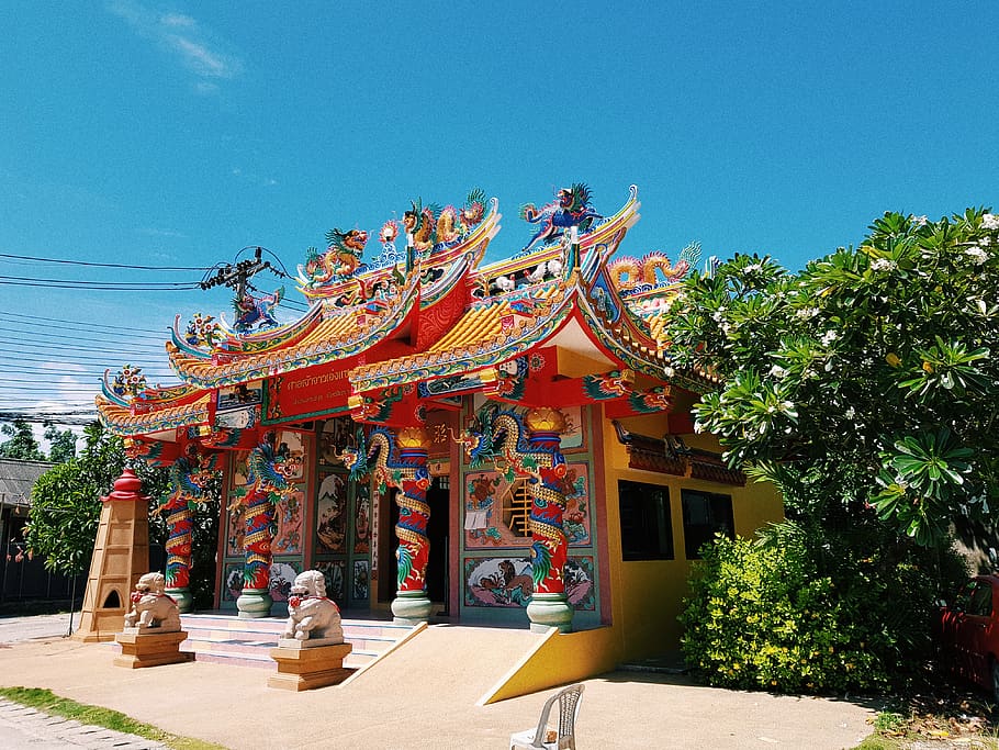 thailand, ko samui, 4169, built structure, sky, architecture HD wallpaper