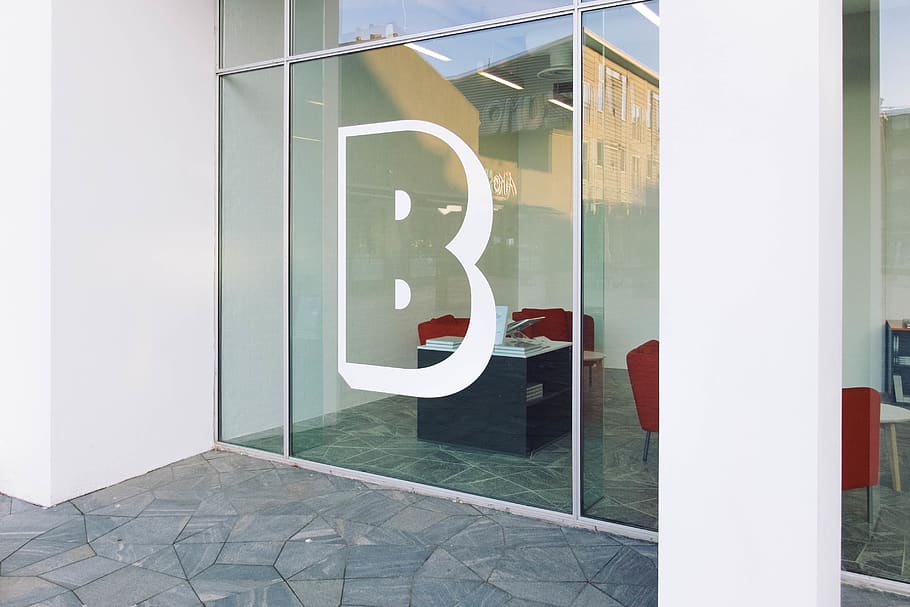 denmark, odense, brandts, typography, glass, window, wall, white HD wallpaper