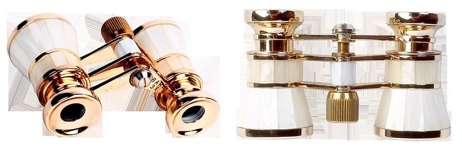 binocular, old, lens, focus, object, see, gold colored, metal HD wallpaper