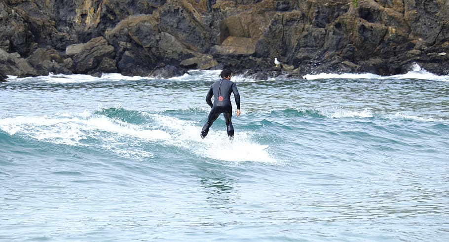 surf, surfer, surfing, waves, sea, ocean, sport, healthy, fitness HD wallpaper