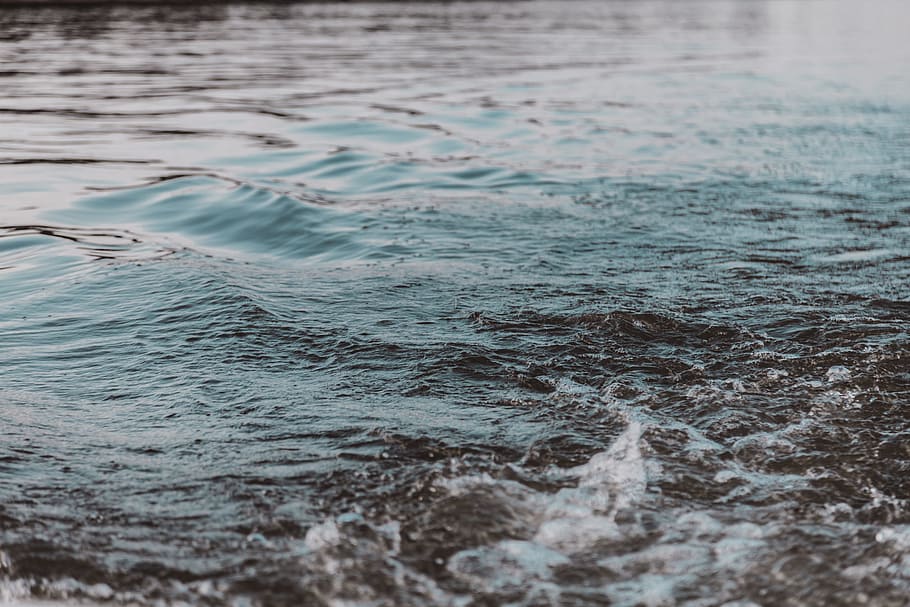 Close-up Photography of Body of Water, beach, beautiful, light HD wallpaper