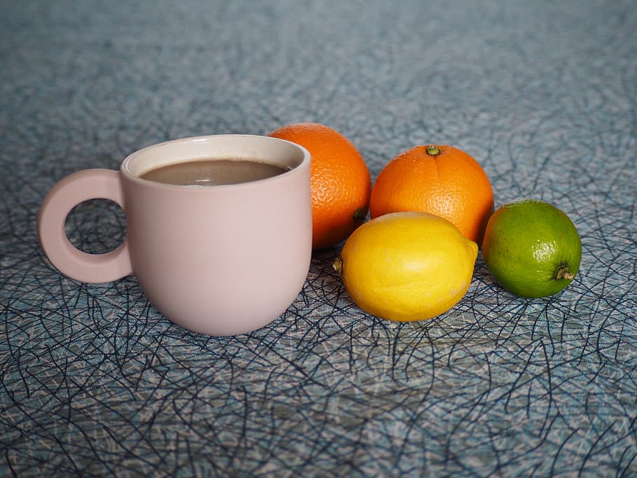 Coffee and lemons