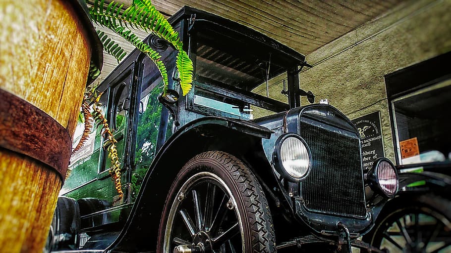 oldtimer, truck, restored, classic, nostalgia, usa, ford, rarity HD wallpaper