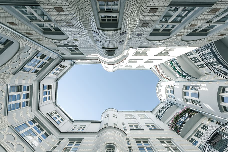 white high-rise building, architecture, built structure, building exterior HD wallpaper
