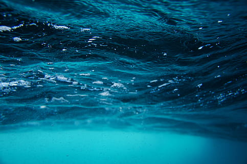 Close-up Photo of Water, blue, clean, color, motion, ocean, sea HD wallpaper