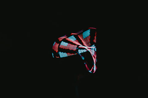 red and blue thongs, white, flag, light, led, american flag, black HD wallpaper