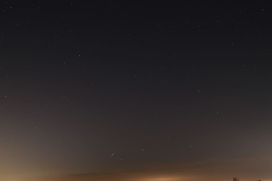 night sky, long exposure, star - space, astronomy, scenics - nature HD wallpaper