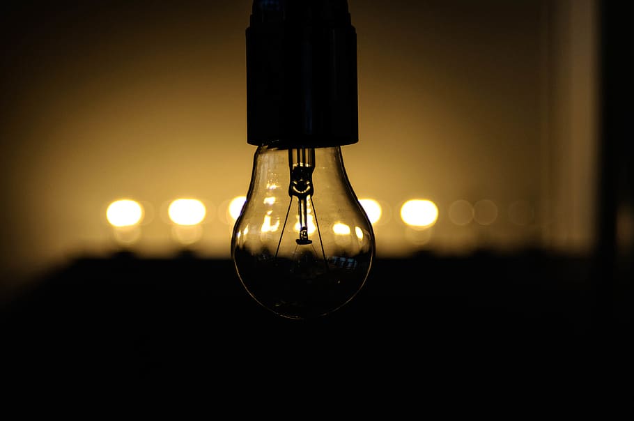 light, dark, light bulb, illuminated, lighting equipment, close-up HD wallpaper