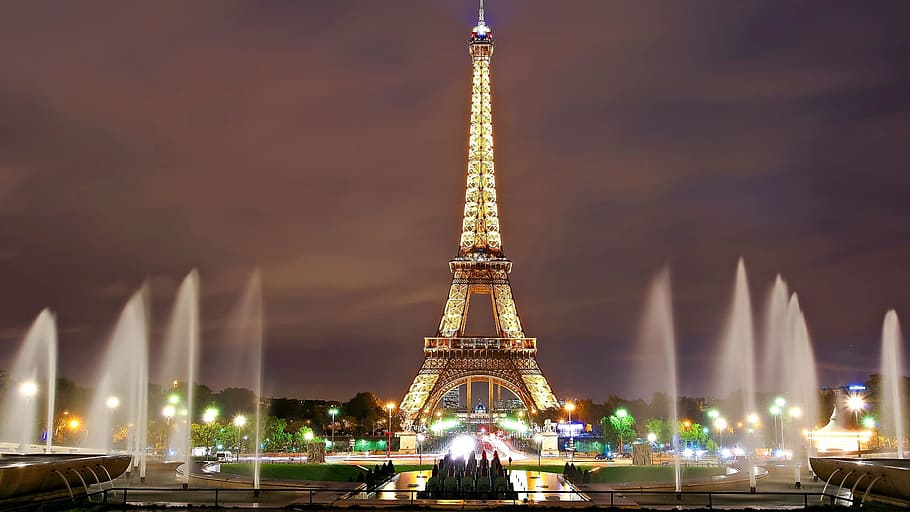 tower, eiffel, construction, architecture, urban, paris, travel destinations HD wallpaper