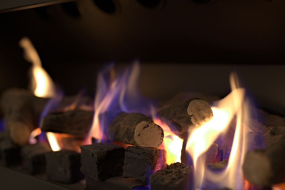 australia, melbourne, cosy, fire, hot, warm, wood, burning HD wallpaper