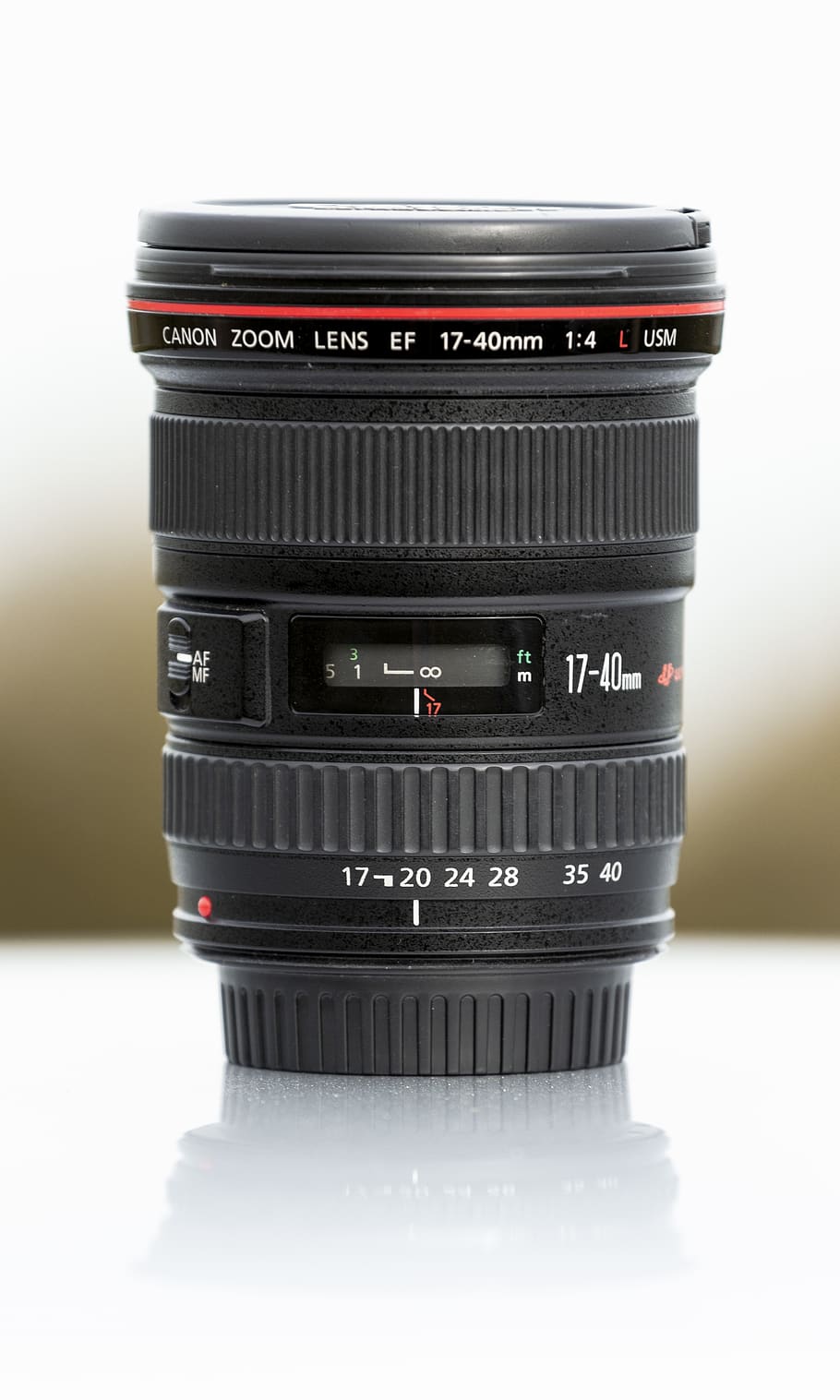 black and red camera lens, electronics, canon, zoom, pro, 17-40 HD wallpaper