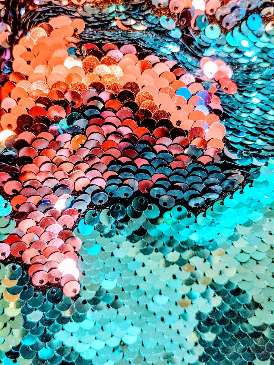 Multicolored Sequin Lot, art, artistic, background, beads, bright HD wallpaper