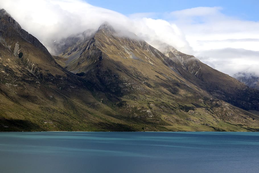 Mountain By The Ocean, Glenorchy, lake wakatipu, landscape, nature
