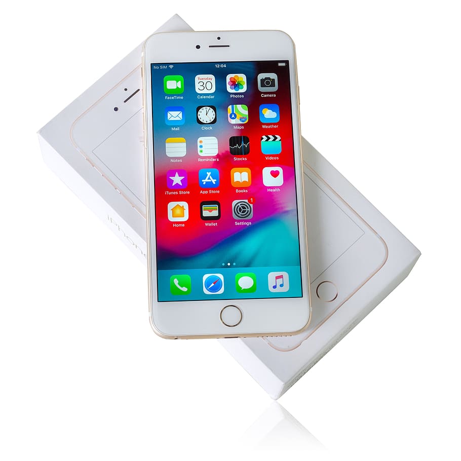 apple iphone 6 s plus a1687, mobile, smartphone, tablet, technology