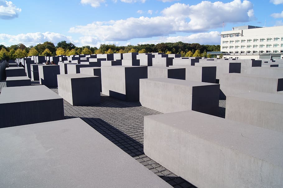 monument, berlin, germany, architecture, memorial, sky, built structure HD wallpaper
