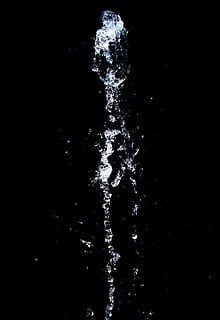 Clear Water, black, clean, close-up, drink, drip, drop, drop of water HD wallpaper