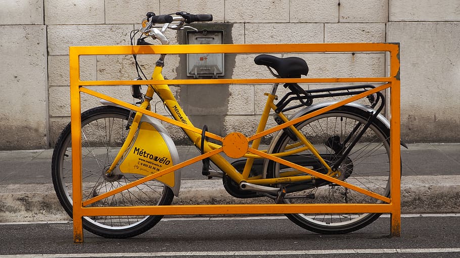 france, grenoble, transportation, bicycle, mode of transportation HD wallpaper