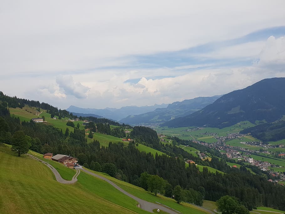 austria, mountains, landscape, alps, nature, tyrol, panorama HD wallpaper