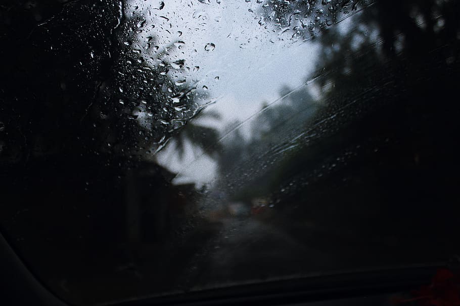 india, alibag, wet, rain, water, drop, glass - material, window HD wallpaper