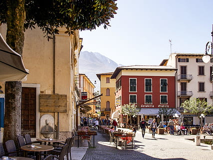 Restaurants Serving Outdoors, architecture, buildings, café HD wallpaper